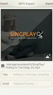 SingPlay captura 3