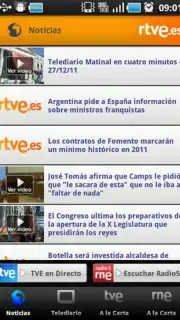 RTVE Noticias y Directos captura 1