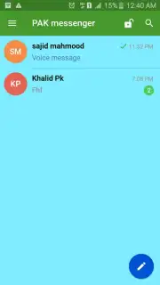 PAK messenger Voice And Chat captura 4