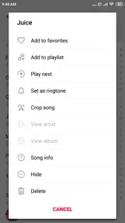 Huawei Music captura 7