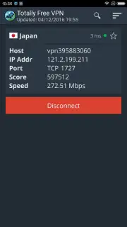Totally Free VPN captura 3