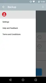 Comodo Backup captura 2