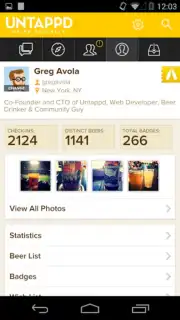 Untappd captura 7