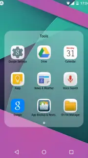 IO Launcher (Lollipop + iOS 8) captura 1