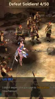 Dynasty Warriors Unleashed captura 2