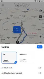 Yandex Navigator captura 3