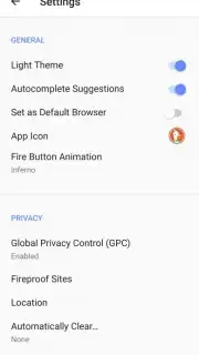 DuckDuckGo Private Browser captura 7
