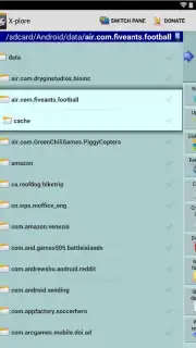 X-plore File Manager captura 6