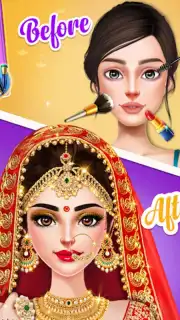 Indian Wedding Dress up games captura 15