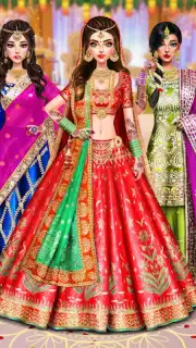Indian Wedding Dress up games captura 14