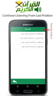 Audio Quran captura 1
