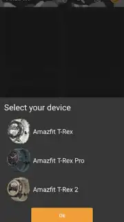 Amazfit T-Rex - Watch Face captura 6