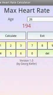 Health Calculator captura 1