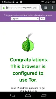 Orfox: Tor Browser captura 10
