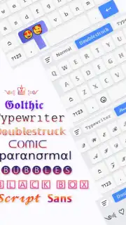 Fonts Aa - Keyboard Fonts Art captura 8