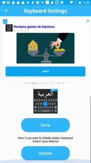 Easy Arabic keyboard and Typin captura 2