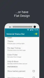 Material Status Bar captura 3