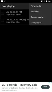 Default Music Player captura 6