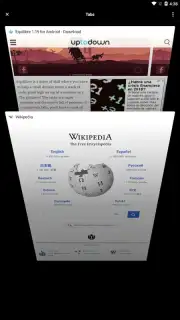 Opera Touch captura 5