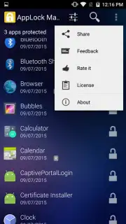 AppLock Master captura 3