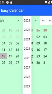 Easy Calendar captura 2