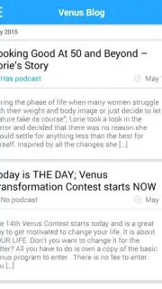 Venus Index Mobile captura 14