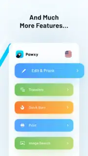 Pawxy: Private VPN Browser captura 1