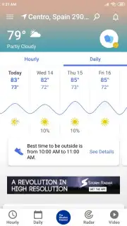 The Weather Channel captura 2