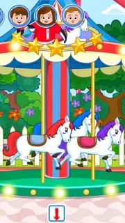 My Town : ICEME Amusement Park Free captura 6