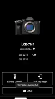 Sony Creators' App captura 1
