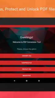 PDF Conversion Tool captura 1