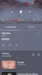 YouTube Music (Android TV) captura 4