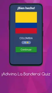¡Adivina La Bandera! Quiz captura 2