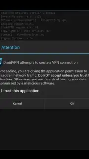 DroidVPN - Android VPN captura 2