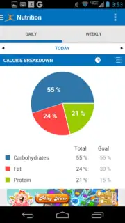Calorie Counter - MyFitnessPal captura 1