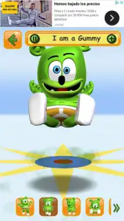 Talking Gummy Bear captura 1