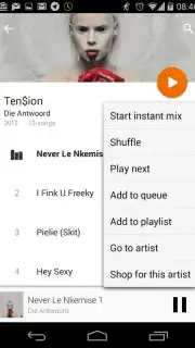 Google Play Music captura 1