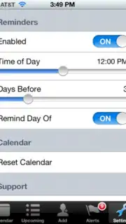 MyCalendar Mobile captura 2