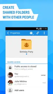 Cloud Mail.Ru captura 3