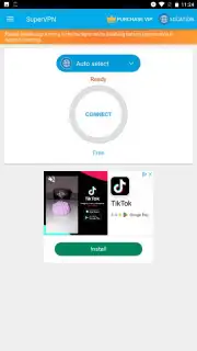 SuperVPN Fast VPN Client captura 1