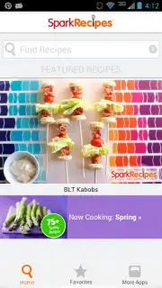 Healthy Recipes - SparkRecipes captura 5