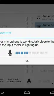 Audio Recorder captura 1