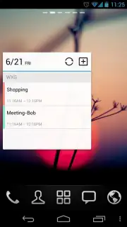 GO Calendar Widget captura 7