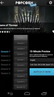 Popcorn Time captura 5