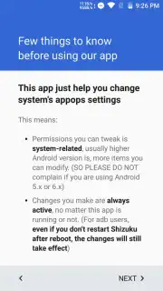 App Ops captura 1