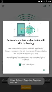 Kaspersky Fast Secure VPN captura 2