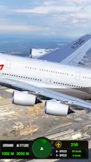 Airplane Simulator Flight Game captura 2
