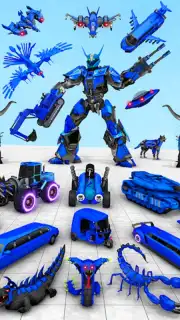 Bull Robot Car Game: Robot Game captura 7