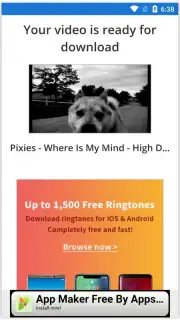 Pick Video downloader captura 9