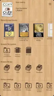 Cool Reader GL captura 4